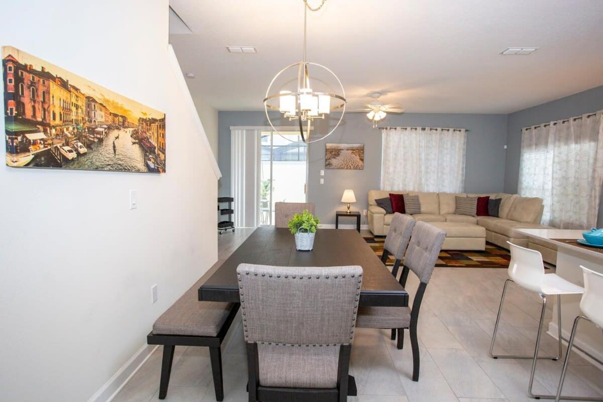 Stunning 5 Bd Home W/ Pool Close To Disney 4822 基西米 外观 照片